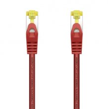 Aisens Cable de Red Latiguillo RJ45 LSZH Cat.7 600 MHz S/FTP PIMF AWG26 - 1.0M - Color Rojo