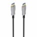 Aisens Cable HDMI V2.0 AOC Premium Alta Velocidad con Ethernet - Conectores Tipo a Macho - Fibra Optica y Cobre - Blindaje en Oro 24K - Ancho de Banda 18Gbps - Soporta 4K@60Hz y HDR10 - Compatible con ARC y 3D
