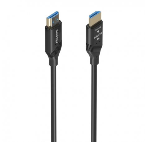 Aisens Cable HDMI V2.0 AOC Premium Alta Velocidad - HEC 4K@60HZ 18GBPS - 15m - Color Negro