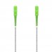 Aisens Cable Fibra Optica Latiguillo G657A2 3.0 9/125 SMF Simplex CPR Dca LSZH - SC/APC-SC/APC - 40M - Color Blanco