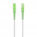 Aisens Cable Fibra Optica Latiguillo G657A2 3.0 9/125 SMF Simplex CPR Dca LSZH - SC/APC-SC/APC - 200m - Color Blanco