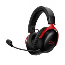 HyperX Cloud III S Wireless Auriculares Gaming - Controladores de 53 mm - Inalambrico 2.4Ghz / Bluethooth - Microfono - Multiplataforma - Color Negro/Rojo