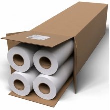 HP Pack de 4 Rollos Papel Blanco Brillante 90gr 24" - 610mm x 45.7m - (Pack 4 x C6035A)