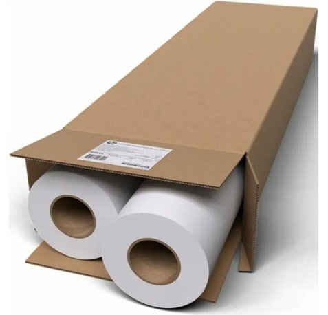 HP Pack de 2 Rollos Papel Plotter Blanco Brillante 90gr 36" - 914mm x 45.7m