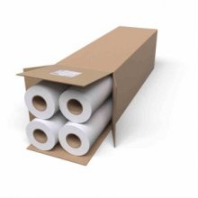 HP Pack de 4 Rollos Papel Blanco Universal Bond 80gr 24" - 610mm x 45.7m - (Pack 4 x Q1396A)