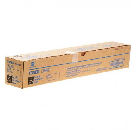 Konica Minolta Bizhub C227 / C267 / C287 Negro Cartucho de Toner Original - TN221K / A8K3150