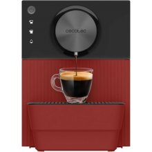 Cecotec Cremmaet Cube Red Cafetera Superautomatica - 19bar - Deposito de 1.1L - Sistema de Prensado y Pre-Infusion - Sistema Thermoblock - Pantalla Tactil - Termoblock - Deposito de Cafe de 110g - 5 Niveles de Molido - Modo Eco - Color Rojo