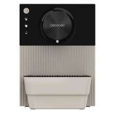 Cecotec Cremmaet Cube Beige Cafetera Superautomatica - 19bar - Deposito de 1.1L - Sistema de Prensado y Pre-Infusion - Sistema Thermoblock - Pantalla Tactil - Termoblock - Deposito de Cafe de 110g - 5 Niveles de Molido - Modo Eco - Color Beige
