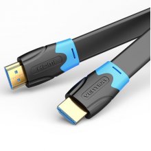 Vention Cable Plano HDMI Macho a HDMI Macho 2.0 4K - 1m - Color Negro