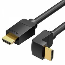Vention Cable HDMI Macho a HDMI Macho 4K 2.0 Acodado 90º - 2m - Color Negro