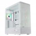 Abysm Danube Sava H500 II Torre ATX - Lateral de Cristal Templado - 3.5" y 2.5" - USB-A, USB-C y Audio - 4 Ventiladores ARGB Instalados -  Color Blanco