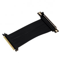 Aisens Cable de Extension Riser PCIe 4.0 x16 Flexible - Blindaje EMI - Longitud 17cm - Color Negro Aisens Cable de Extension Riser PCIe 4.0 x16 Flexible - Blindaje EMI - Longitud 17cm - Color Negro