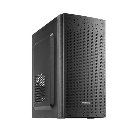 Tacens Anima AC6500 Minitorre - Frontal con Malla Completa - Soporte MicroATX/Mini-ITX - Estetica Minimalista y Elegante - 2 Bahias - 291x188x345mm - Color Negro