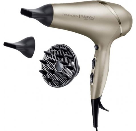 Remington Advanced Colour Protect  Secador de Pelo 2300W - Tencologia Colour Protect - Regulacion Automatica de Temperatura - Filtro UV -  Motor AC Profesional