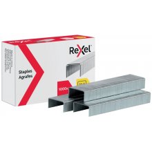 Rexel Caja de 1000 Grapas 26/6 NÂº56 - Hasta 20 Hojas - Acero de Alta Calidad - Patilla de 6mm