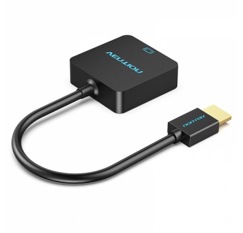 Vention Conversor HDMI Macho a VGA Hembra - 0.15m - Color Negro
