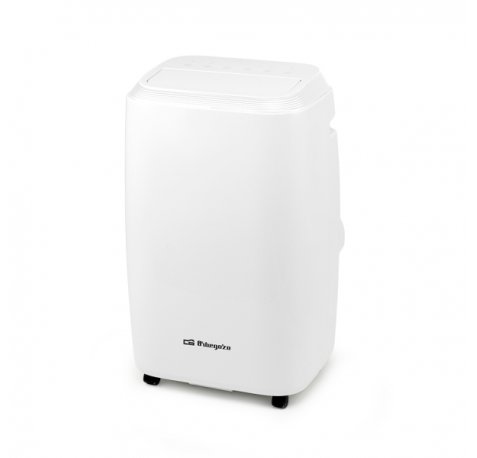 Orbegozo ADR 122 Aire Acondicionado Portatil 3000 Frigorias 1346W - Clase Energetica A - Pantalla LED - Frio, Calor, Ventilacion y Deshumidificacion - Modo Noche - Mando a Distancia - Funcion Memoria - Ruedas Pivotantes - Color Blanco