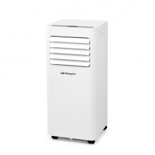 Orbegozo ADR 97 Aire Acondicionado Portatil 2250 Frigorias 990W - Clase Energetica A - Pantalla LED - Frio, Ventilacion y Deshumidificacion - Modo Noche - Mando a Distancia - Ruedas Pivotantes - Color Blanco