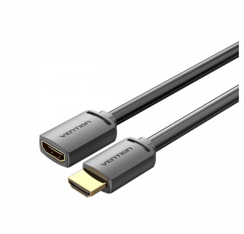 Vention Cable Alargador HDMI Macho a HDMI Hembra 2.0 4K - 2m - Color Negro