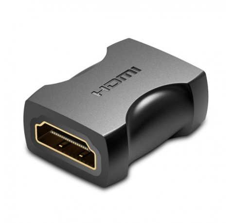 Vention Pack 2 Adaptador HDMI Hembra a HDMI Hembra 4K 2.0 - Color Negro