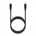 Aisens Cable USB 3.2 GEN1 5GBPS 4K@60Hz 3A 60W E-Marker - Tipo USB-C/M-USB-C/M - 5.0m - Color Negro