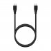 Aisens Cable USB 3.2 GEN2X2 20GBPS 8K@30Hz 5A 100W E-Marker - Tipo USB-C/M-USB-C/M - 0.6m - Color Negro