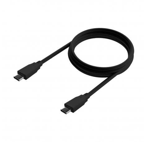 Aisens Cable USB 3.2 GEN2X2 20GBPS 8K@30Hz 5A 100W E-Marker - Tipo USB-C/M-USB-C/M - 1.0m - Color Negro