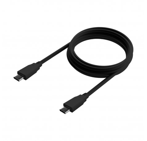 Aisens Cable USB 3.2 GEN2X2 20GBPS 8K@30Hz 5A 100W E-Marker - Tipo USB-C/M-USB-C/M - 2.0m - Color Negro