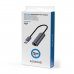 Aisens Conversor USB 3.0 a Ethernet Gigabit 10/100/1000 Mbps - 15cm - Color Gris