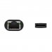 Aisens Conversor USB3.1 GEN1 USB-C a Ethernet Gigabit 10/100/1000 Mbps - 15cm - Color Gris