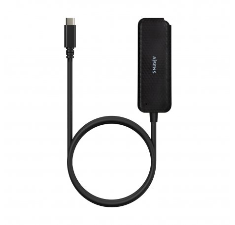 Aisens Hub USB 3.1 USB-C - USB-C/M-4Xtipo A/H - 60cm - Color Negro