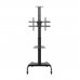 Aisens Soporte de Suelo para TV/Monitor de 37" a 70" - Max 50kg - Ajustable en altura - Movimiento Horizontal y Vertical