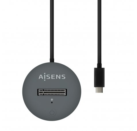Aisens USB-C Dock M.2 (NGFF) Asuc-M2D014-Gr SATA/NVME a USB3.1 GEN2 - Color Gris