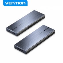 Vention Splitter HDMI 2.0 1x8 - 4K - Aluminio Negro
