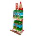 Alpino Estrella Expositor con 12 Packs de 24 Lapices de Colores + 24 Packs de 12 Lapices de Colores - Mina de 3mm - Resistente a la Rotura - Bandeja Extraible - Colores Surtidos