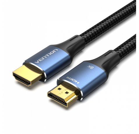 Vention Cable HDMI Macho a HDMI Macho 2.1 8K - 2m - Color Azul