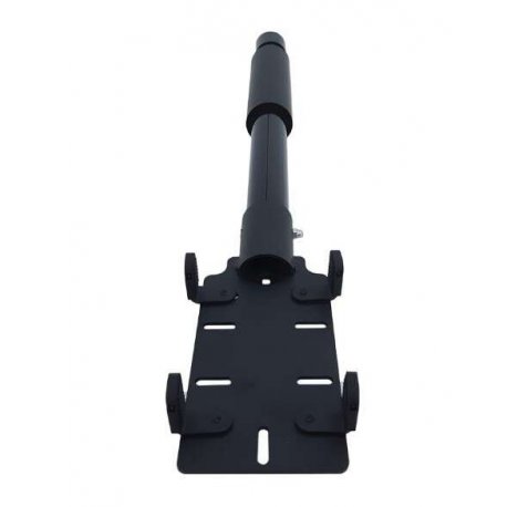 Approx Soporte para Datafono con Brazo Extensible - Longitud 40cm - Zona Engomada y Clips de Sujecion - Gestion de Cables