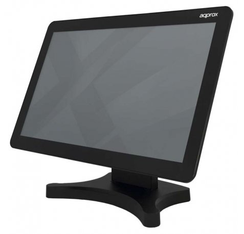 Approx TPV con Pantalla Capacitiva 18.5" Intel i7-8565U 8GB 128GB SSD - Respuesta 5ms - Altavoces - WiFi, VGA, HDMI, USB 2.0, USB 3.0, RS232, RJ45 - VESA 100x100mm