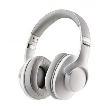 NGS Artica Storm Auriculares Bluetooth - Bateria Extraible - Cancelacion Activa de Ruido - Autonomia hasta 45h - Color Blanco