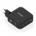 Aisens Cargador GAN 140W - 2xUSB-C PD3.1 QC4.0 - 1xUSB-A QC3.0