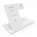 Aisens Cargador Inalambrico USB-C 3 en 1 de 15W para Movil - Apple Watch - Ariculares con Estuche de Carga - Color Blanco