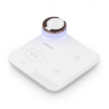 Aisens Cargador Inalambrico 15W - USB-C - Protocolo Qi - Moviles, Apple Watch y Auriculares - Proteccion Contra Sobretension, Sobretemperatura y sobrecorriente - Color Blanco