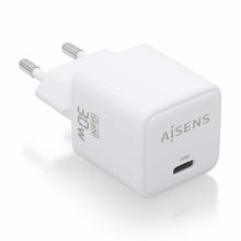 Aisens Cargador Gan USB-C 30W: Eficiencia Energetica y Seguridad - Tecnologia AI - Multiples Protocolos de Carga - Proteccion contra Sobrecarga y Cortocircuito - Compatible con Dispositivos USB-C Aisens Cargador Gan USB-C 30W: Eficiencia Energetica y Seguridad - Tecnologia AI - Multiples Protocolos de Carga - Proteccion contra Sobrecarga y Cortocircuito - Compatible con Dispositivos USB-C