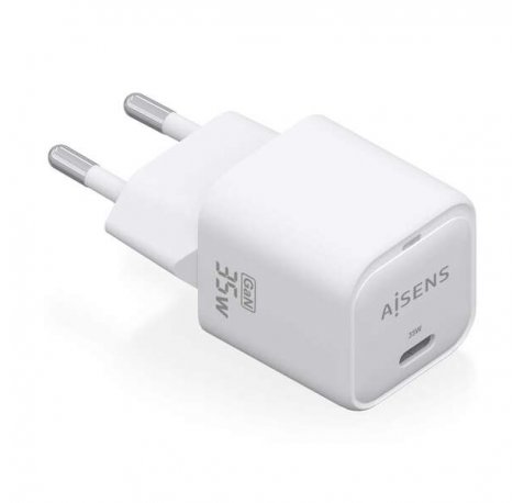 Aisens Cargador GAN 35W - 1xUSB-C PD3.0 QC4.0