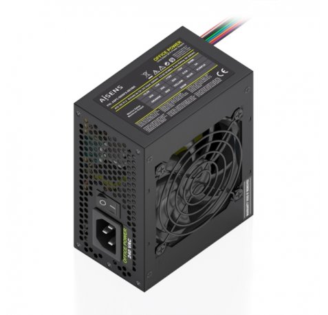Aisens ASPC-500SFX-SEOBK Fuente de Alimentacion 500W SFX - Ventilador 80mm - OEM - Color Negro