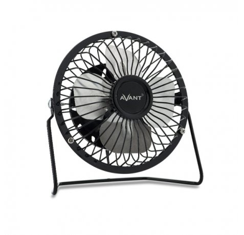 Avant Ventilador de Mesa USB de 10cm - Cable 1m - Color Negro
