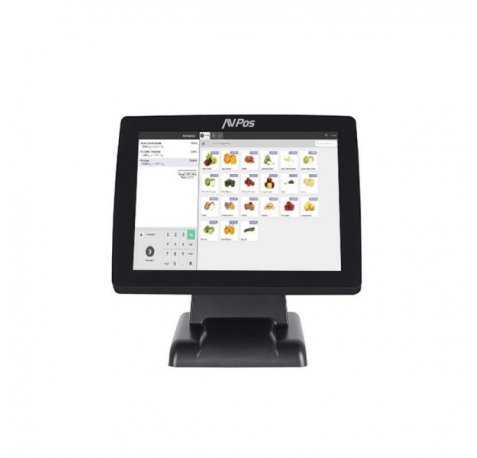 AVPos TPV K3000 15 Tactil - I5 - 8gb Memoria - SSD 128gb - VGA, HDMI - WIFI, LAN - Color Negro