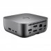 HP Dock G6 280W Thunderbolt 4 con 11 Puertos - 3xUSB-C, 5xUSB-A, 2xDisplay Port, 1xHDMI, 1xRJ-45 - Alimentacion hasta 100W via USBâ??C PD - Color Gris