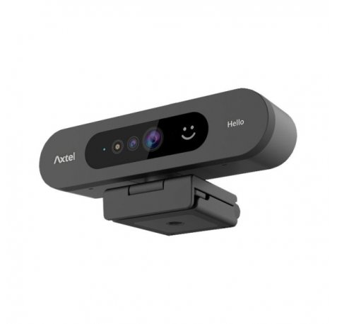 Axtel AX-FHD Webcam USB - 1080p - Plug & Play - Auto Focus - Reconocimiento Facial