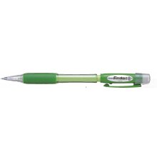 Pentel Fiesta II Portaminas HB 0.5mm con Goma - Incluye 2 Recargas - Grip de Goma - Diseño Ergonomico - Color Verde (12 uds)